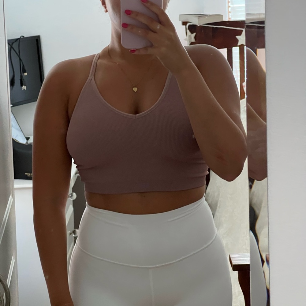 SET ACTIVE Sculptflex Ribbed V Bra - Picture 2 of 2